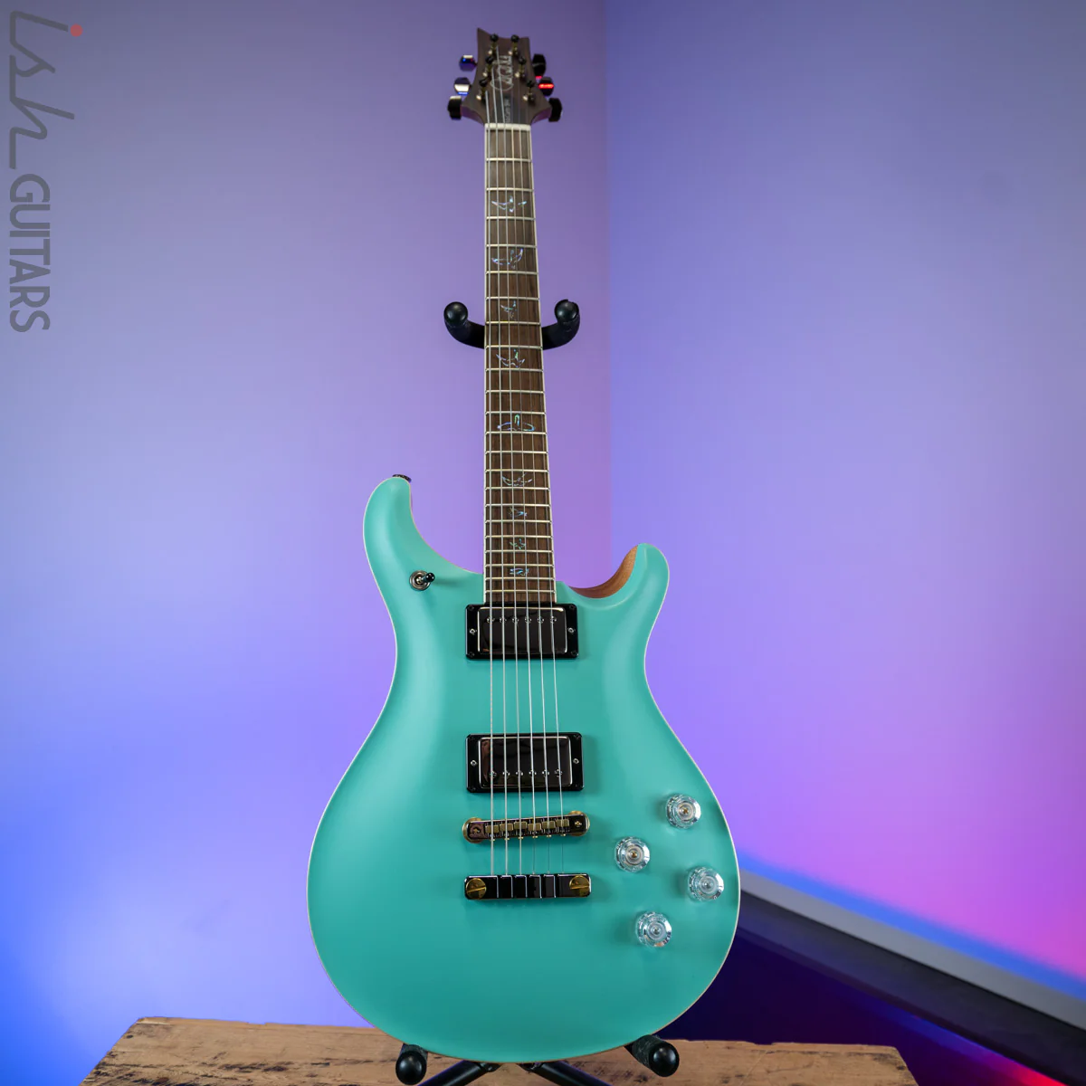 2020 PRS McCarty 594 Wood Library Opaque Seafoam Green Satin - Image 2