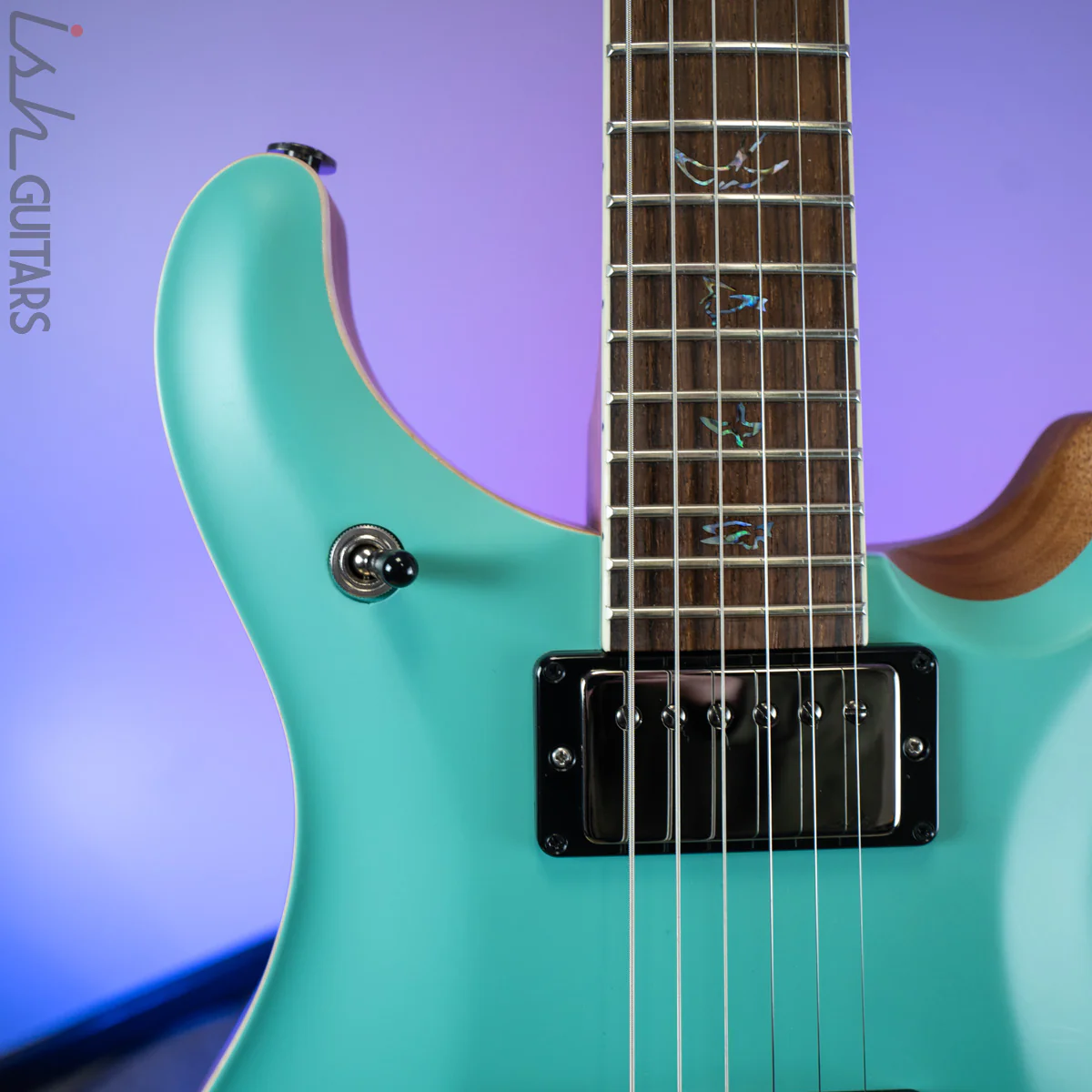 2020 PRS McCarty 594 Wood Library Opaque Seafoam Green Satin - Image 3