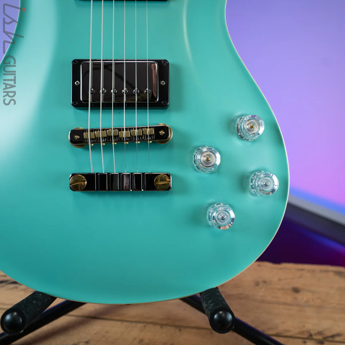 2020 PRS McCarty 594 Wood Library Opaque Seafoam Green Satin - Image 4