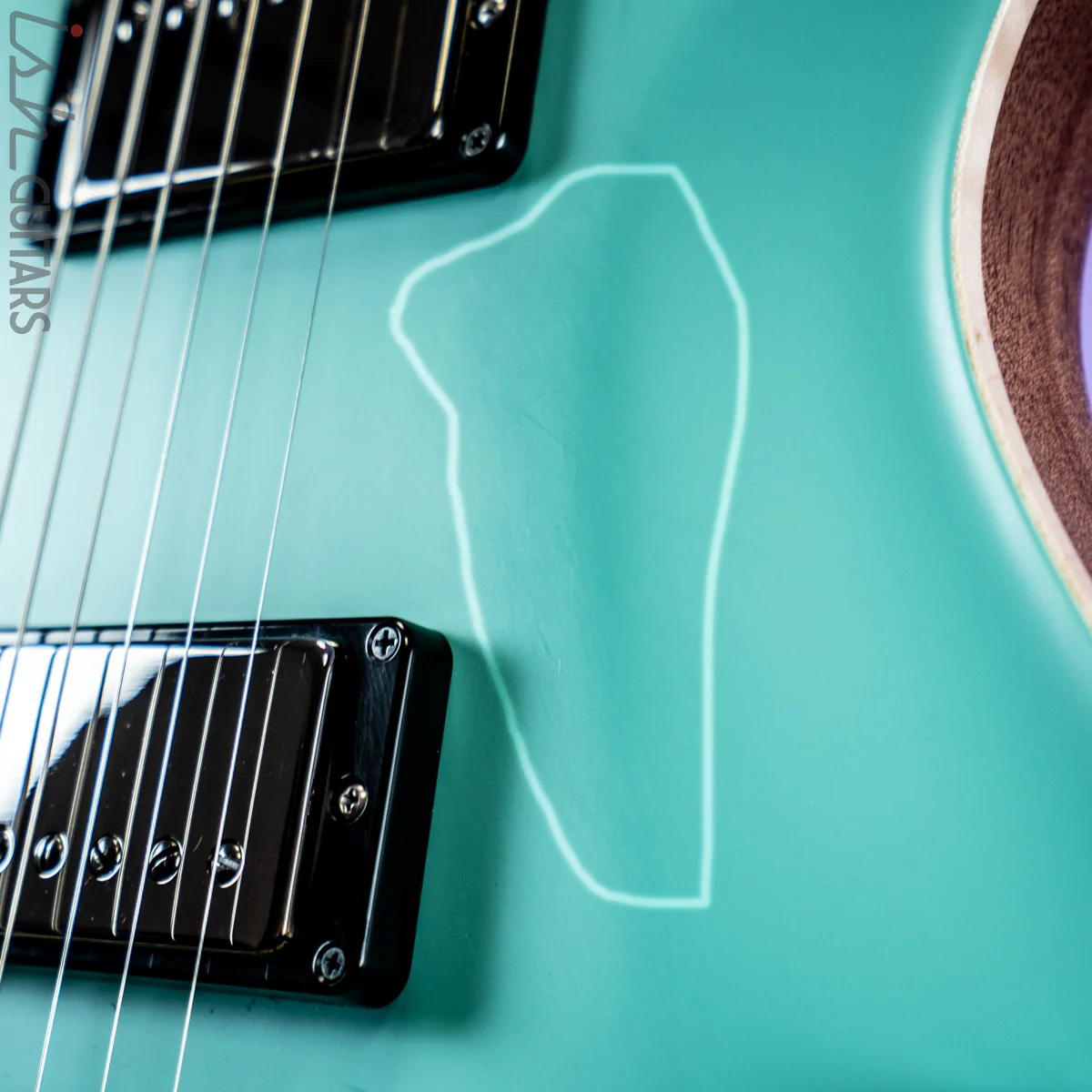 2020 PRS McCarty 594 Wood Library Opaque Seafoam Green Satin - Image 8