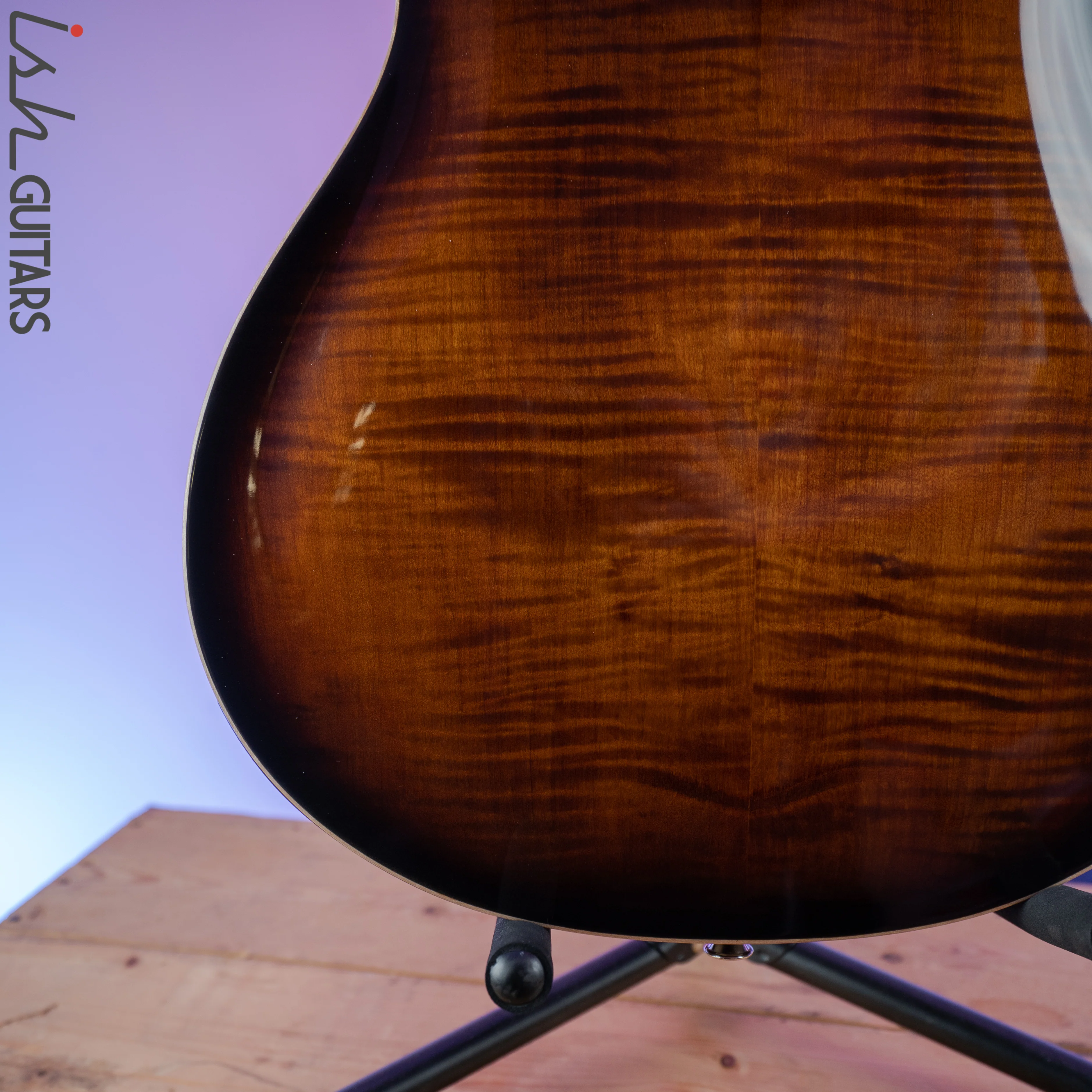 2020 PRS Paul Reed Smith SE Hollowbody II Piezo Black Gold Burst - Image 10