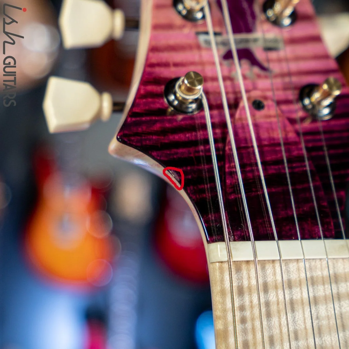 2020 NAMM Display PRS Private Stock McCarty Midnight Orchid Glow - Image 11