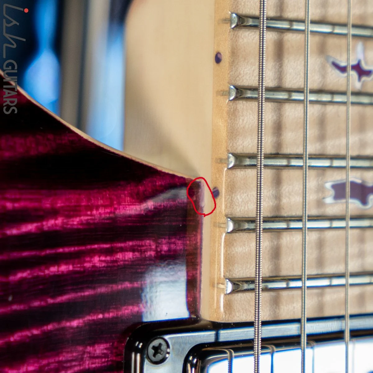 2020 NAMM Display PRS Private Stock McCarty Midnight Orchid Glow - Image 12