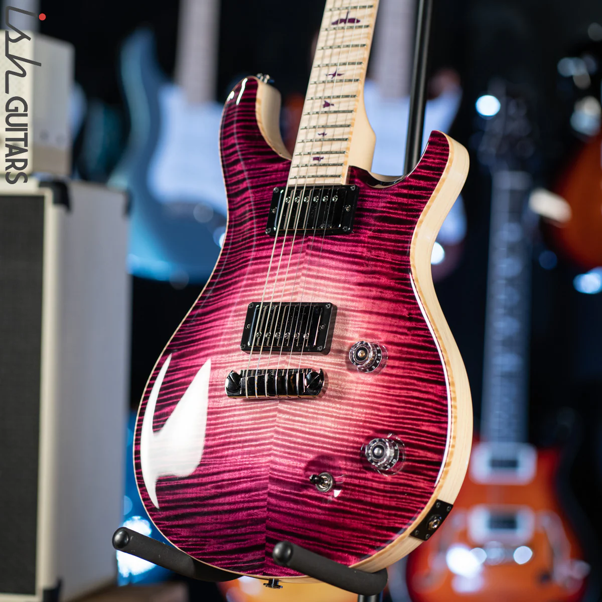 2020 NAMM Display PRS Private Stock McCarty Midnight Orchid Glow - Image 5
