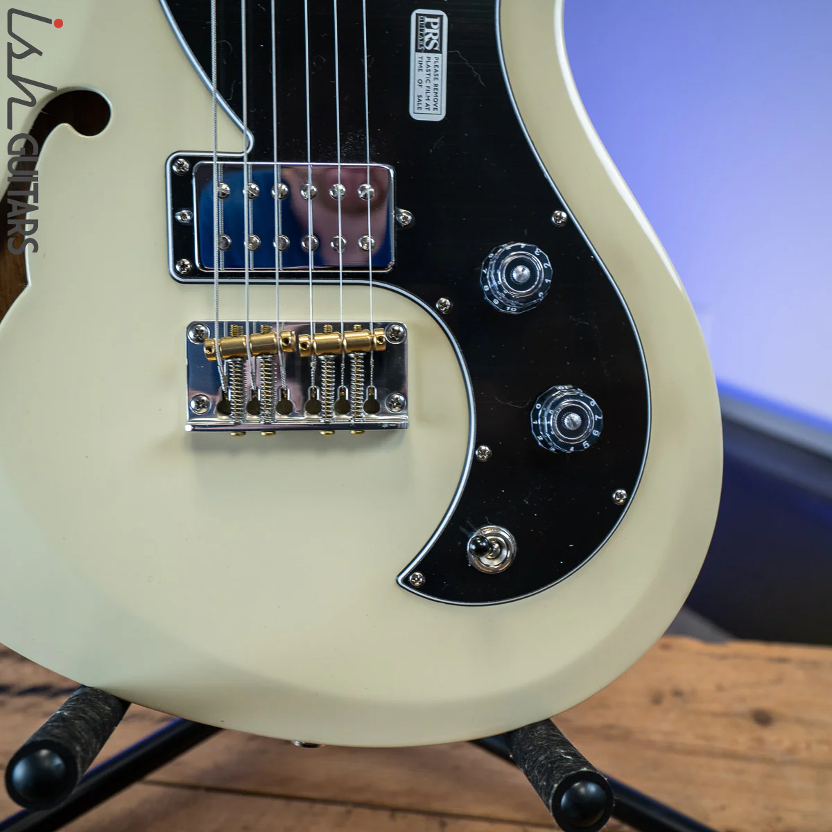 PRS S2 Vela Semi-Hollow Antique White - Image 4