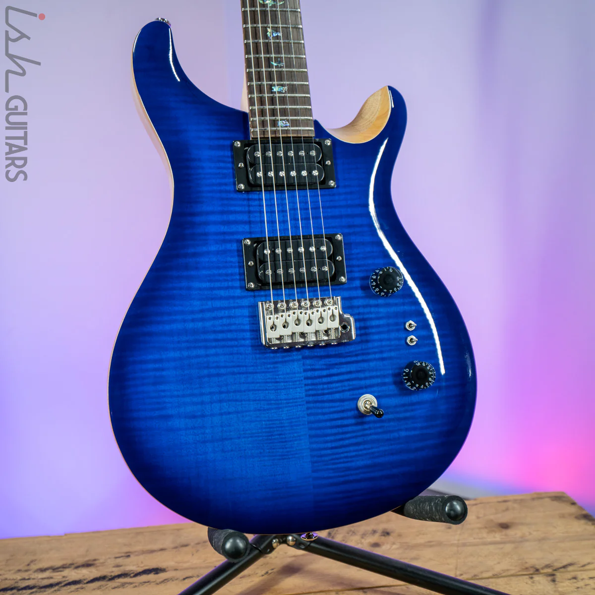 PRS SE 35th Anniversary Custom 24 Faded Blue Burst