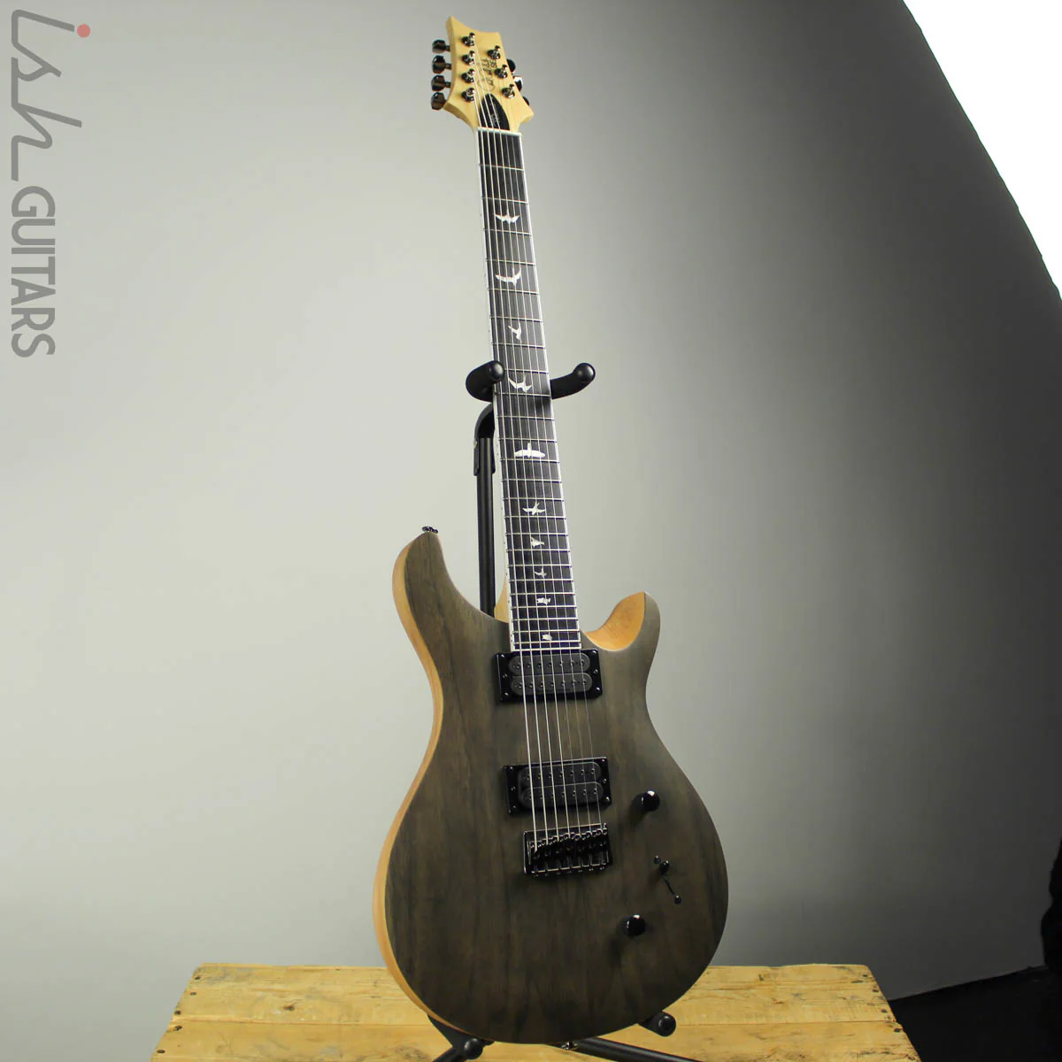 2020 PRS SE Mark Holcomb SVN 7 String Walnut - Image 2