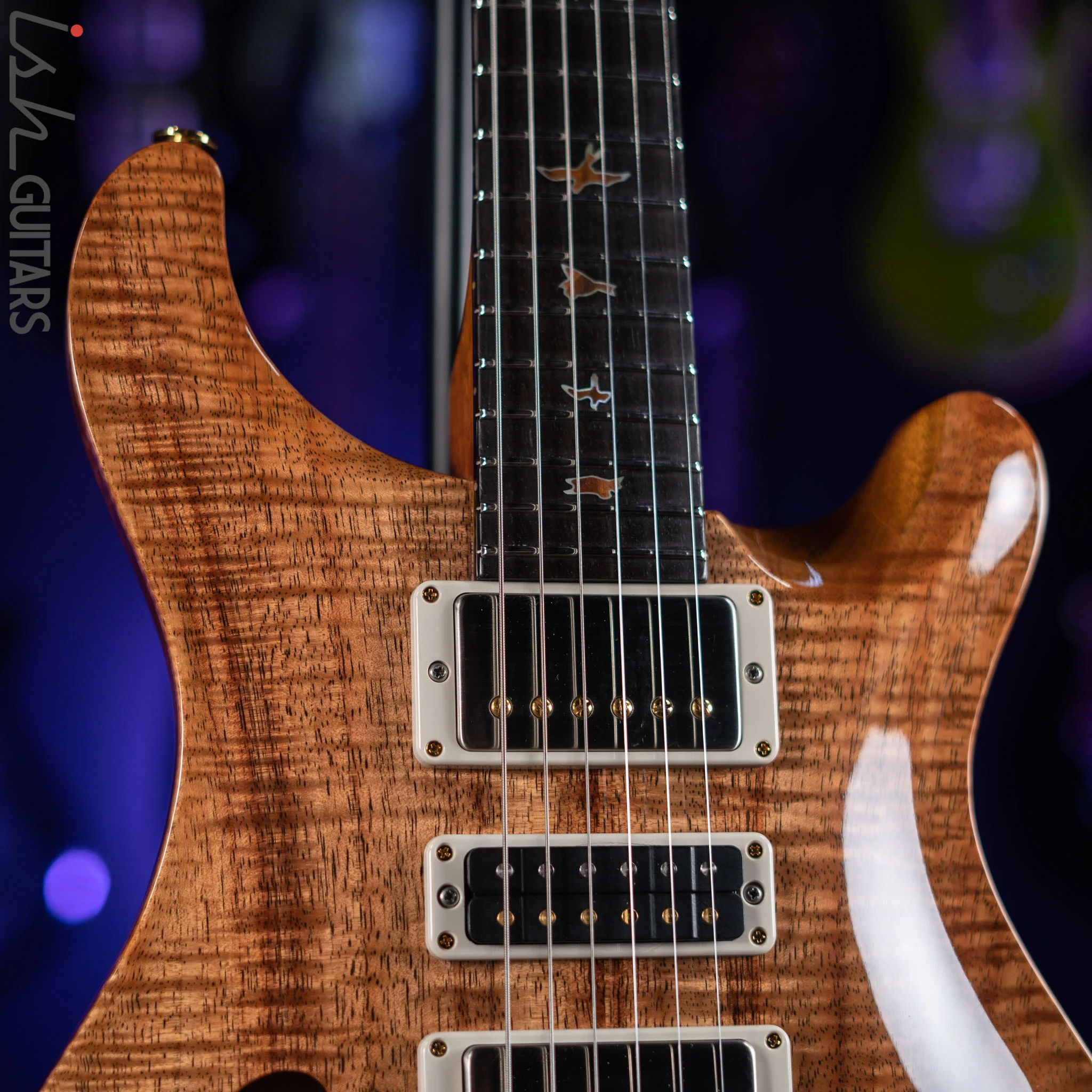 2020 PRS Special Semi-Hollow Private Stock Natural Koa - Image 3