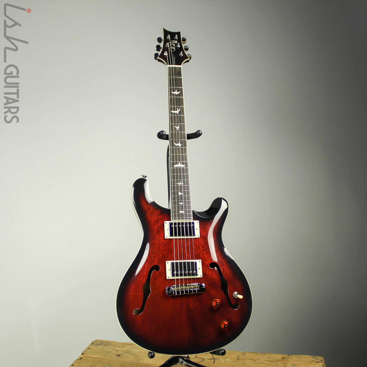 2020 PRS Paul Reed Smith SE Hollowbody Standard Fire Red Burst - Image 2