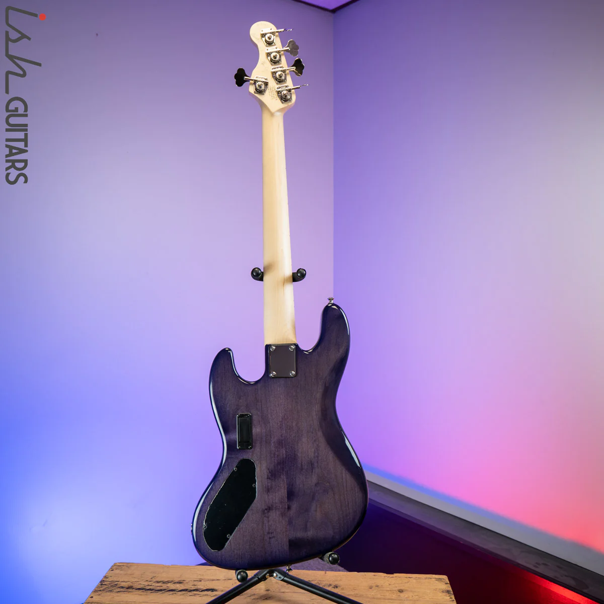 2020 Spector Coda 5 String Nebula Tie Dye Bass Guitar - Image 9