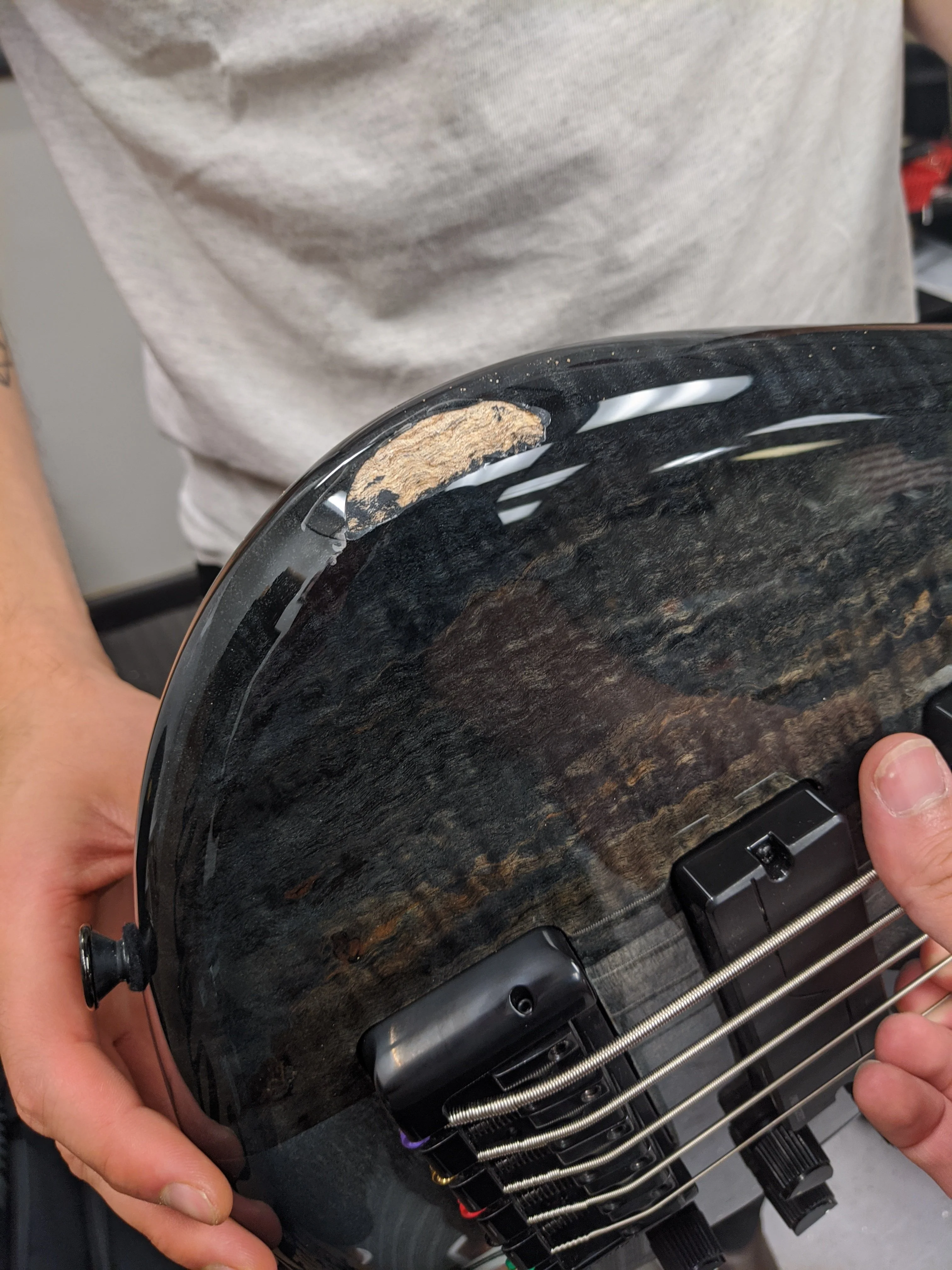 2020 Spector Euro 5LT Limited Edition Black Repaired - Image 13