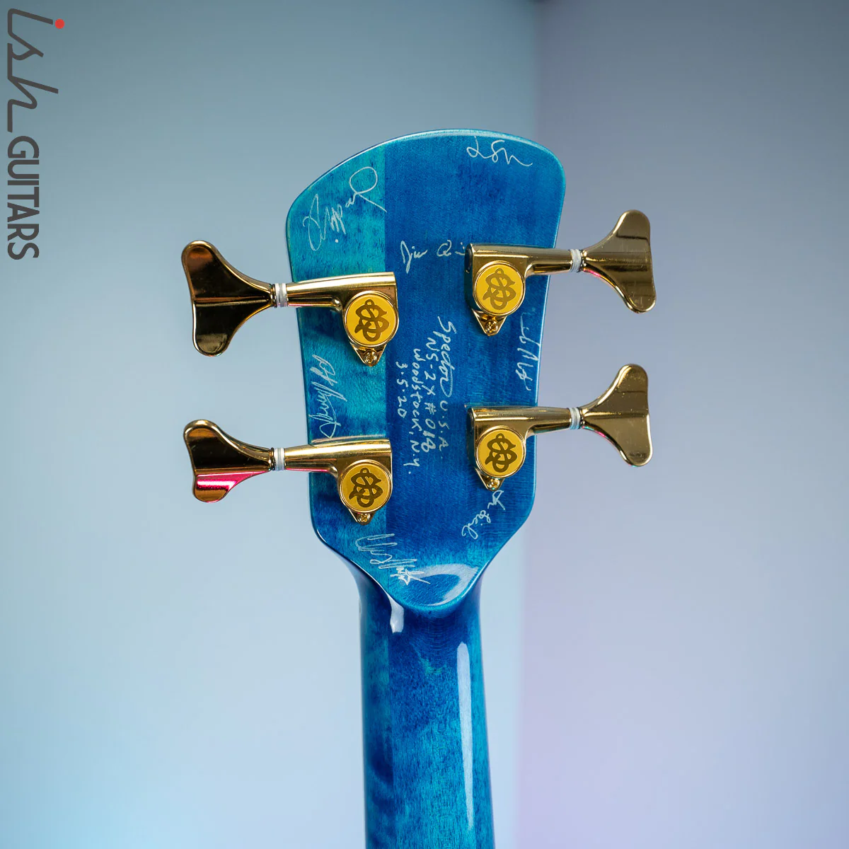 2020 Spector NS-2X Bahama Blue Gloss - Image 12