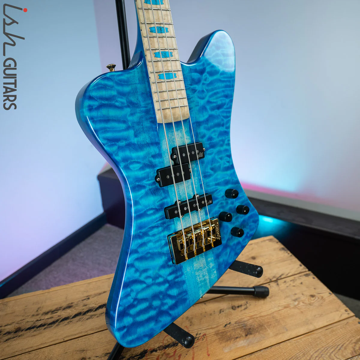 2020 Spector NS-2X Bahama Blue Gloss - Image 5