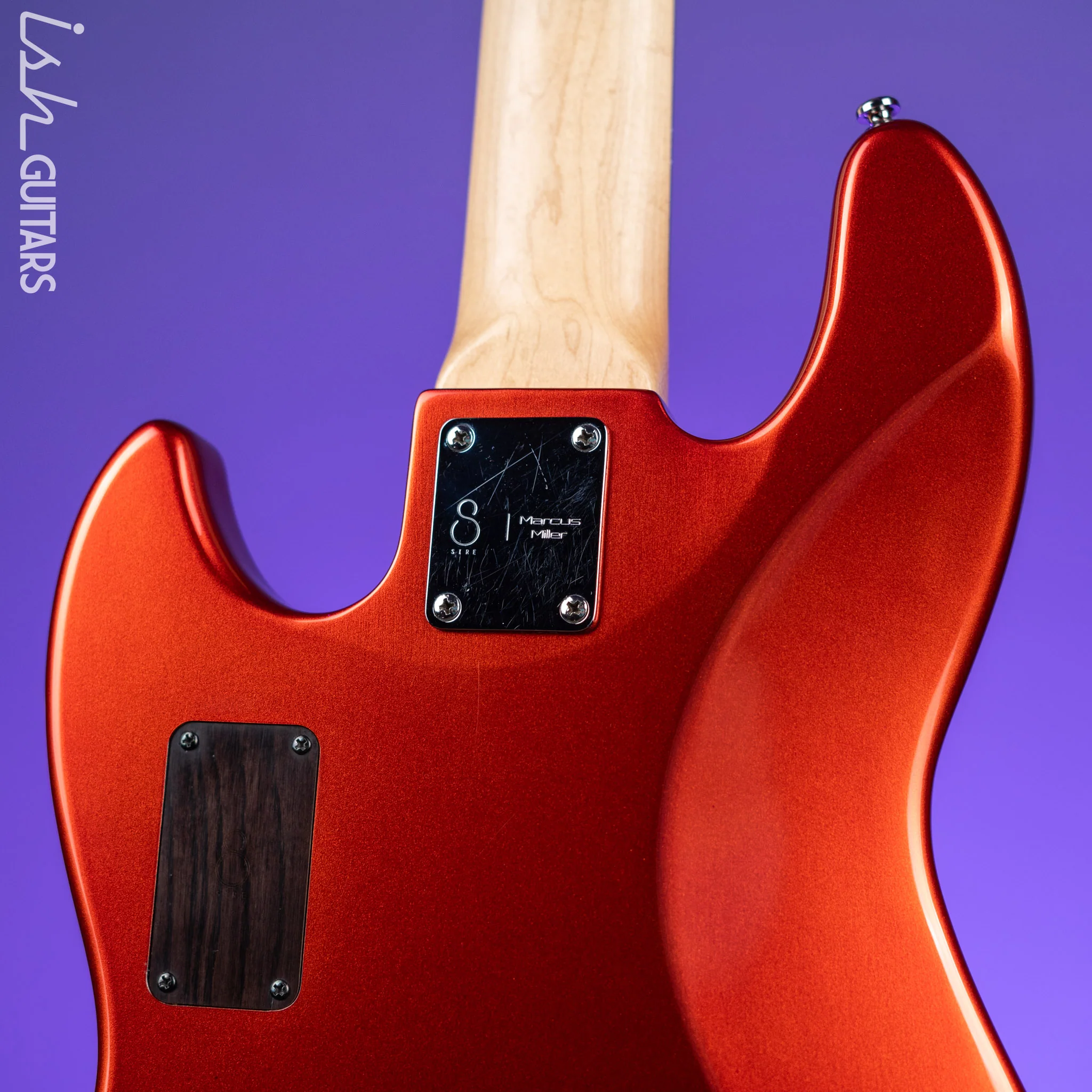 2020s Sire Marcus Miller V7 5 String Bright Metallic Red - Image 11