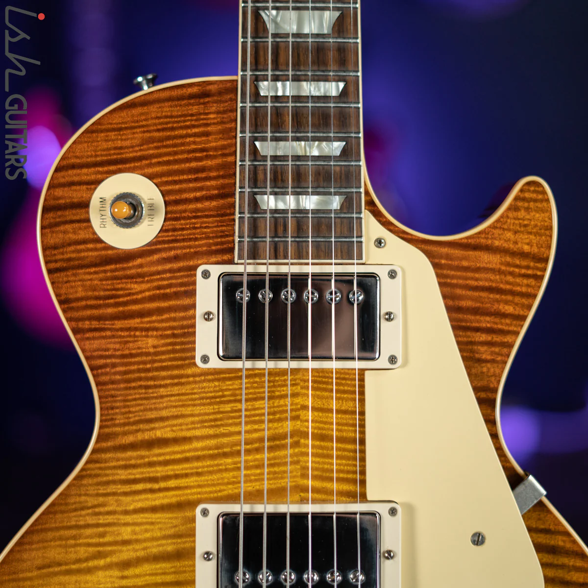 2021 '59 Gibson Les Paul Standard Custom Shop Made 2 Measure Murphy Lab Iced Tea - Image 3