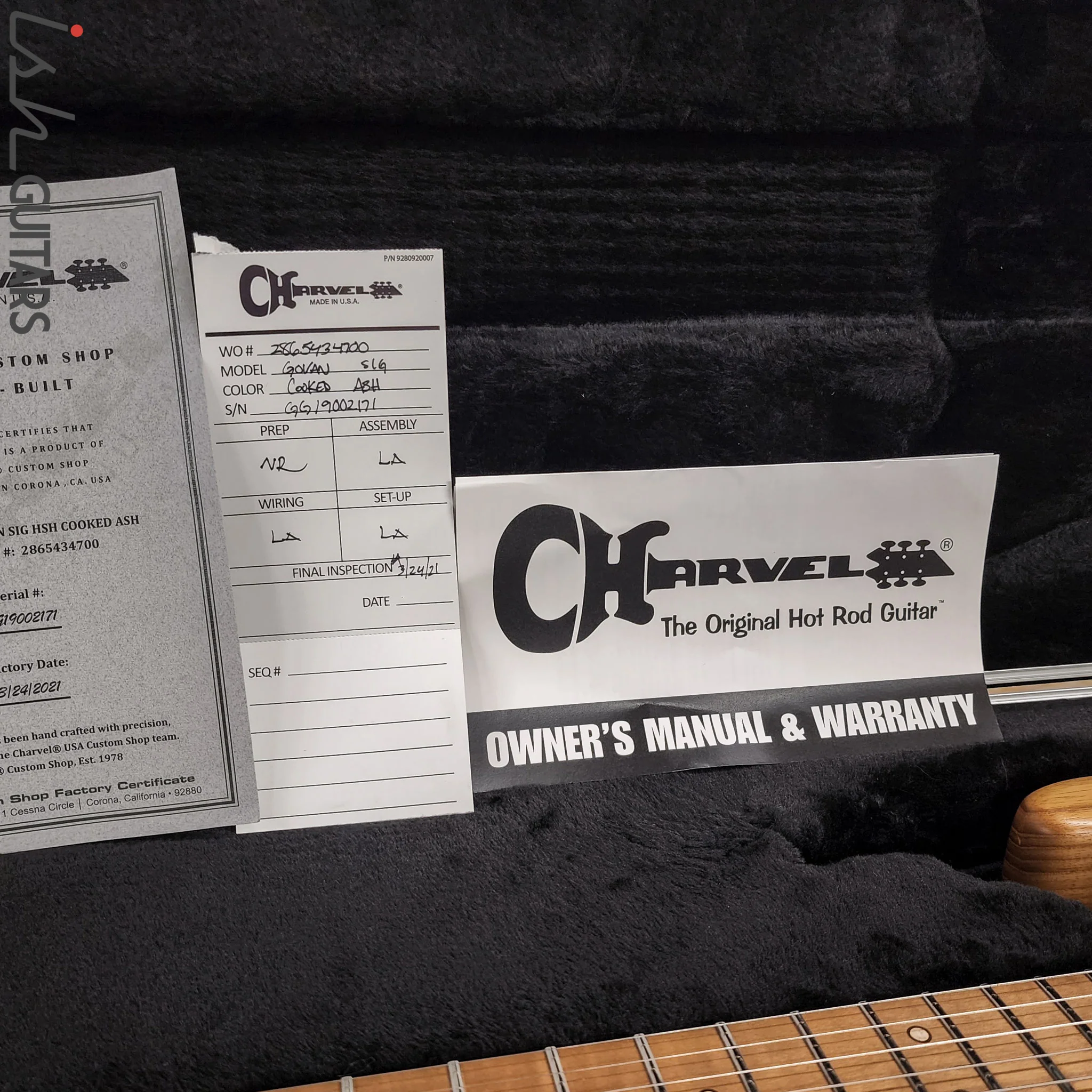 2021 Charvel Guthrie Govan Signature HSH Caramelized Ash - Image 14
