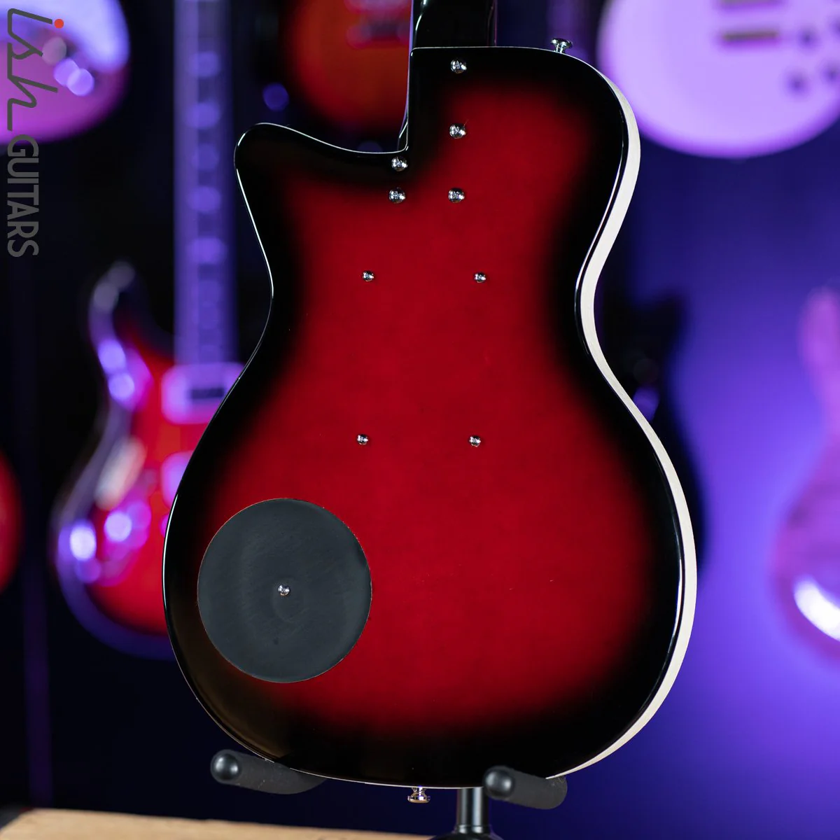 Danelectro 56 Singlecut Baritone Red Burst - Image 7