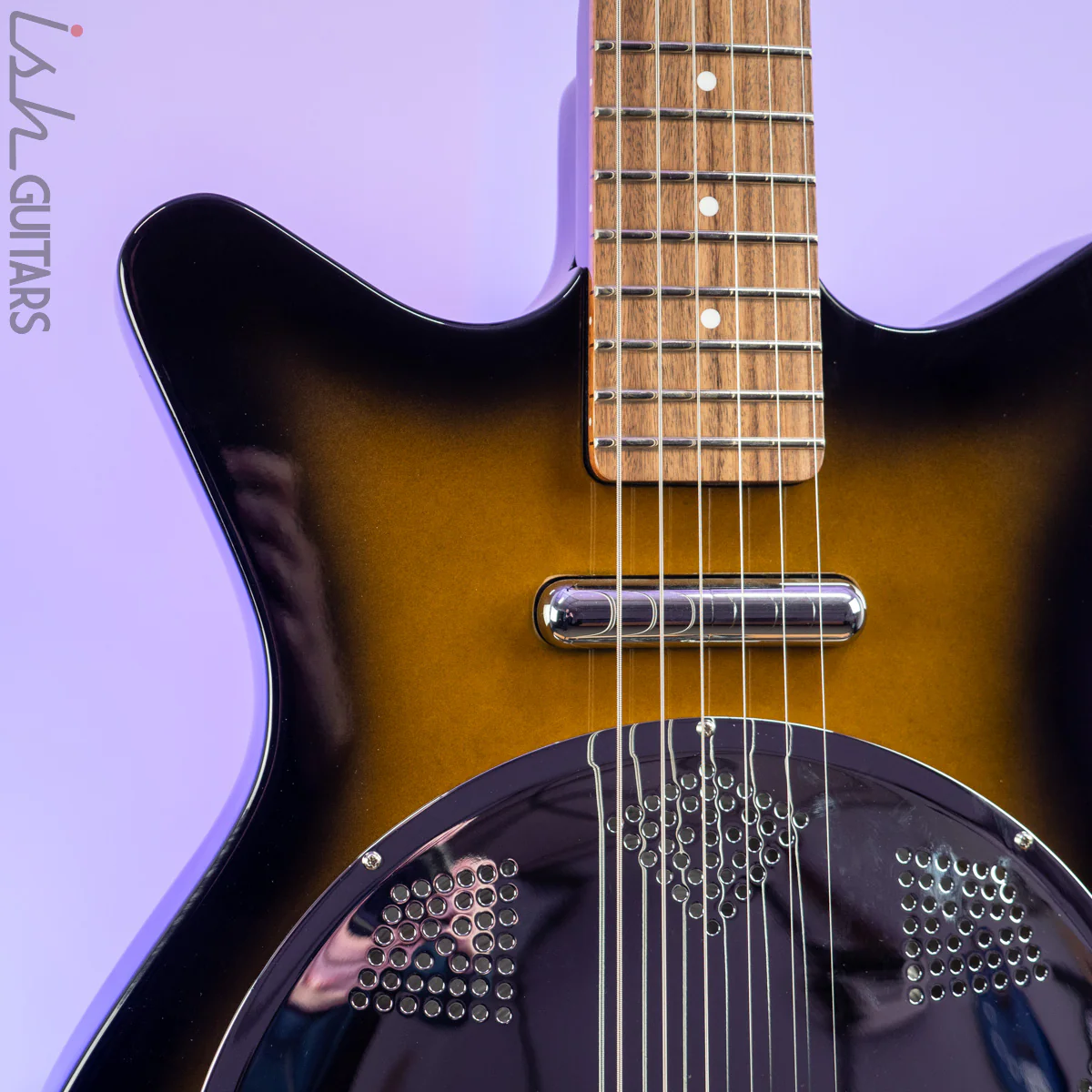 Danelectro '59 Resonator Tobacco Sunburst - Image 3