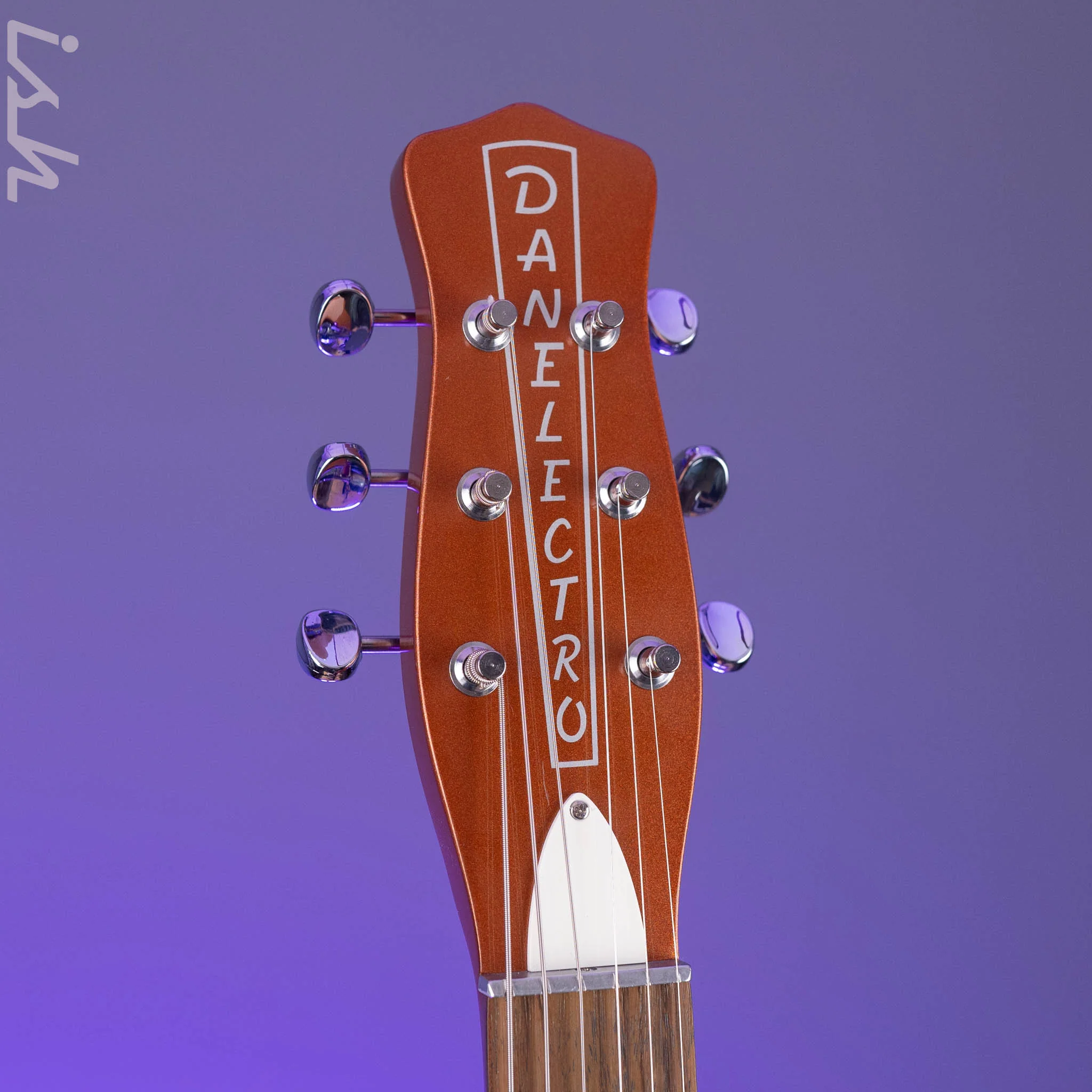 2021 Danelectro 59M NOS Orange Metalflake - Image 6