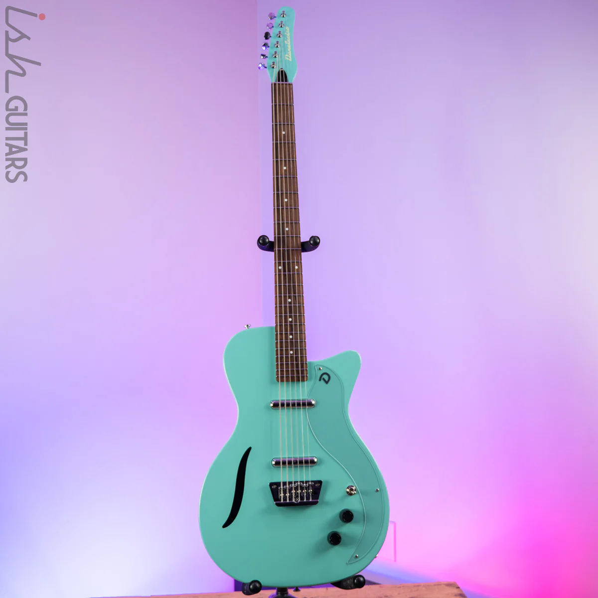 Danelectro Dano 56 Vintage Baritone Aqua - Image 2