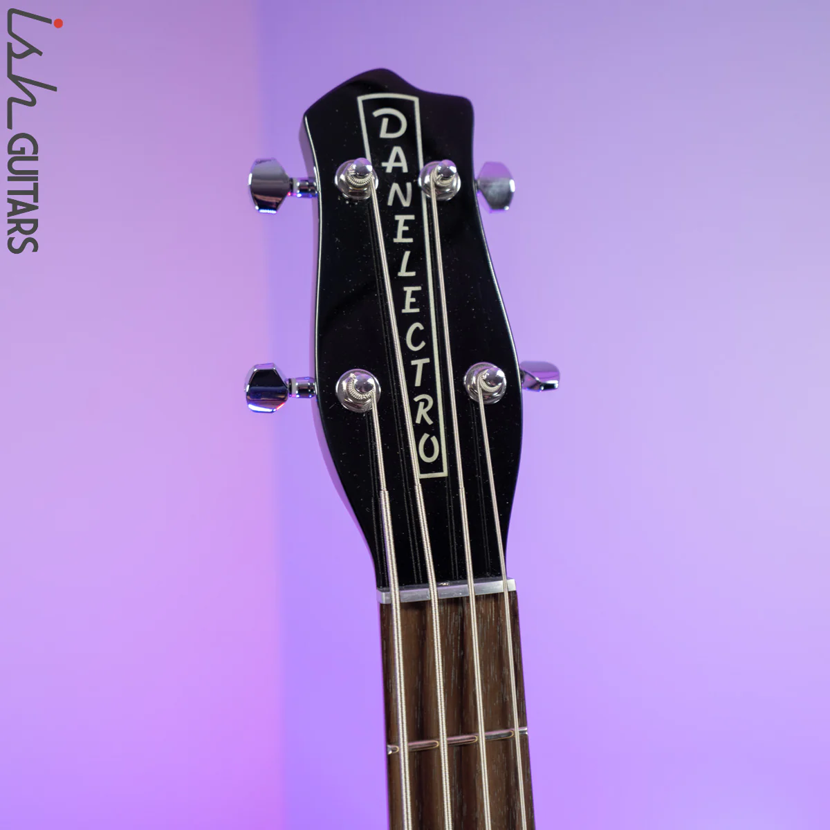 Danelectro Longhorn Bass Violet Burst Prototype - Image 7