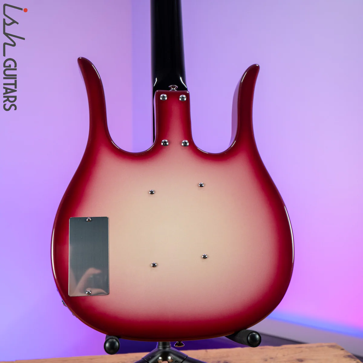 Danelectro Longhorn Bass Violet Burst Prototype - Image 9