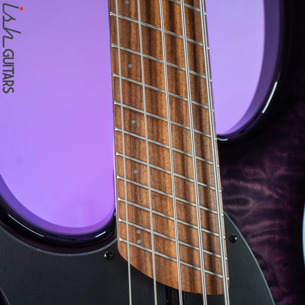 Dingwall 10th Anniversary Combustion 5-String 3 PUP Amethystburst Left Handed - Image 5