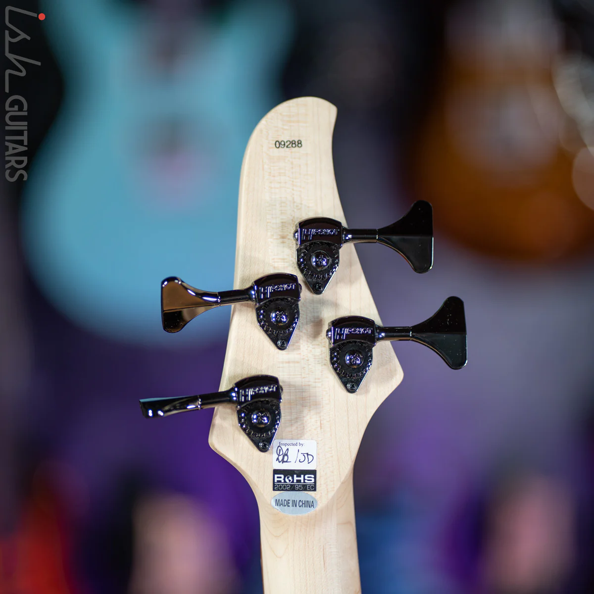 Dingwall D-ROC Standard 4-String Bass Aquamarine Metalflake - Image 12