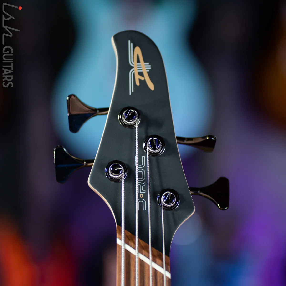 Dingwall D-ROC 4-String Standard Matte Metallic Black B-Stock - Image 7