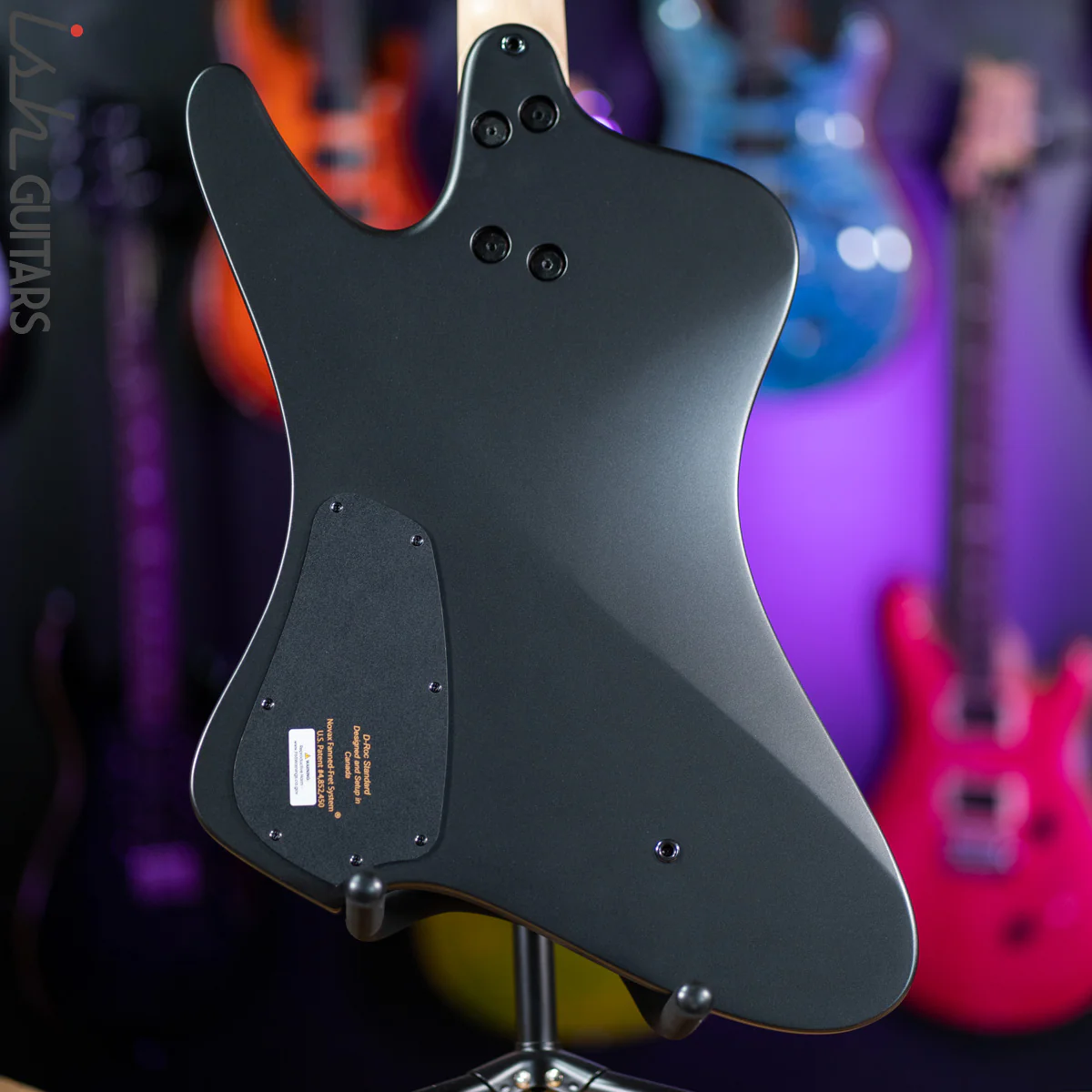 Dingwall D-ROC 4-String Standard Matte Metallic Black B-Stock - Image 9