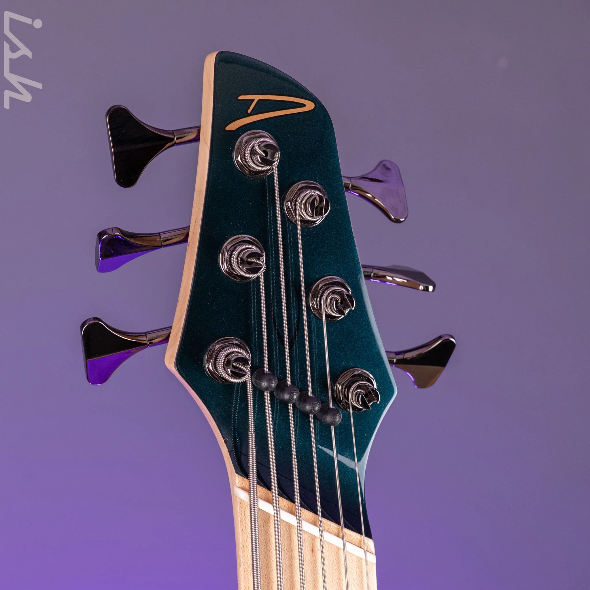 2021 Dingwall NG3 6-String Bass Black Forest Green - Image 9