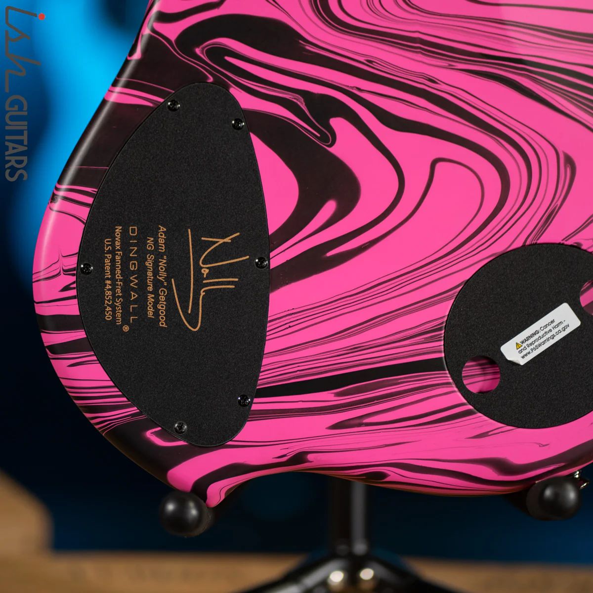 Dingwall NG3 6 String Matte Pink Swirl B-STOCK - Image 10