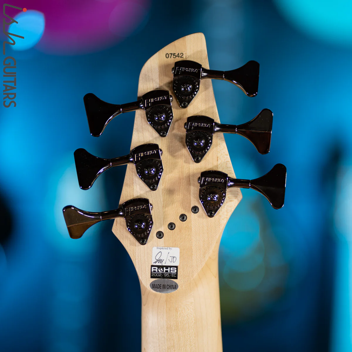 Dingwall NG3 6 String Matte Pink Swirl B-STOCK - Image 11
