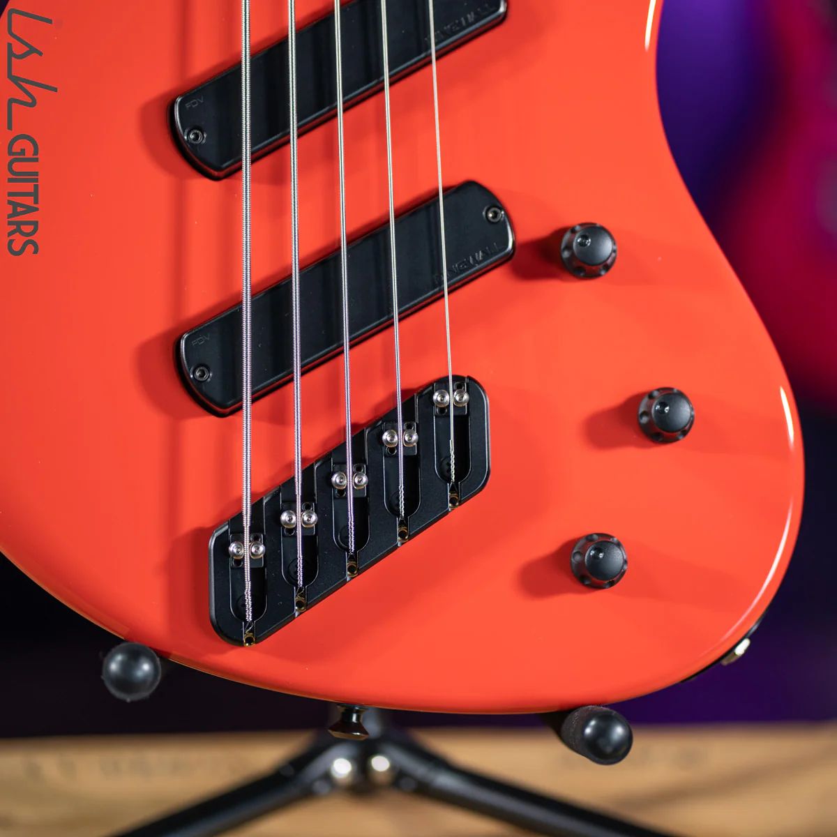 Dingwall Super J 5-String Fiesta Red - Image 4