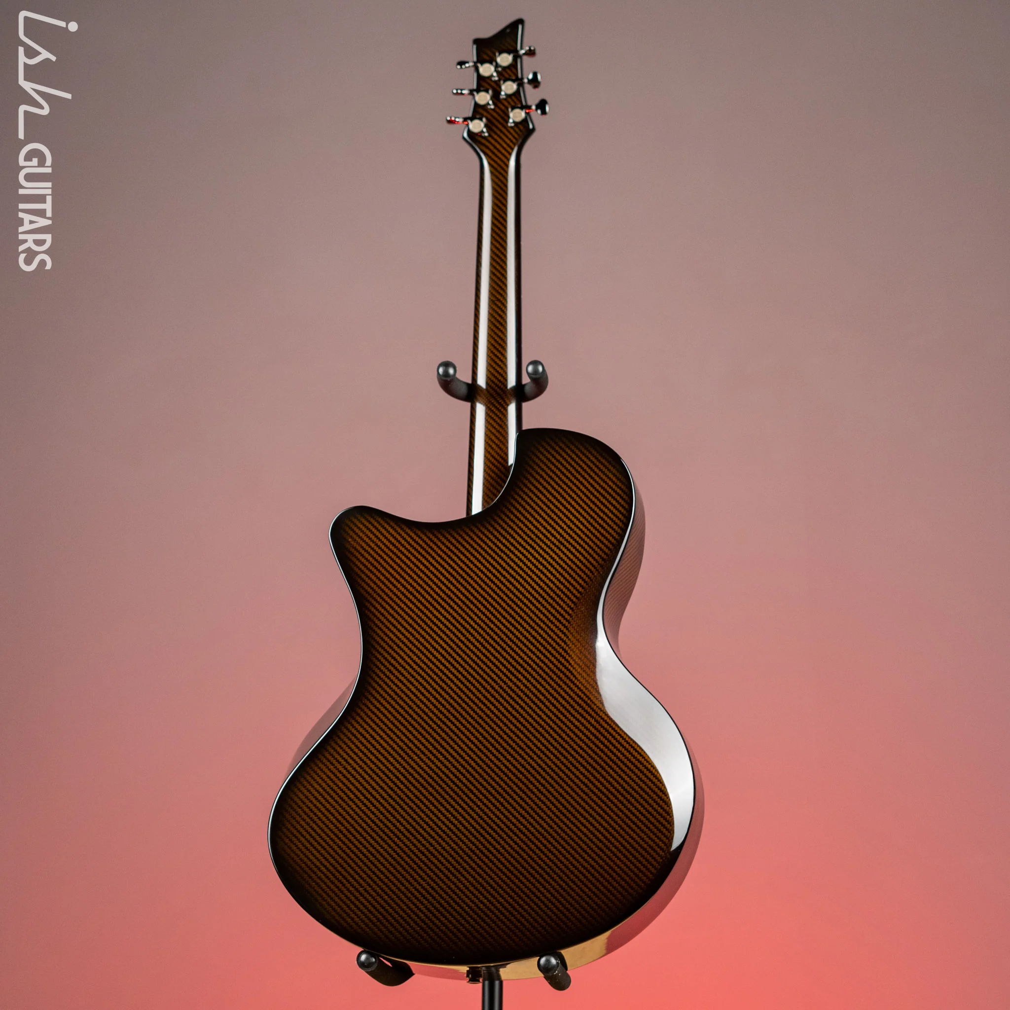 2021 Emerald X30 Jumbo Carbon Fiber Acoustic-Electric Guitar Ziricote Top - Image 8
