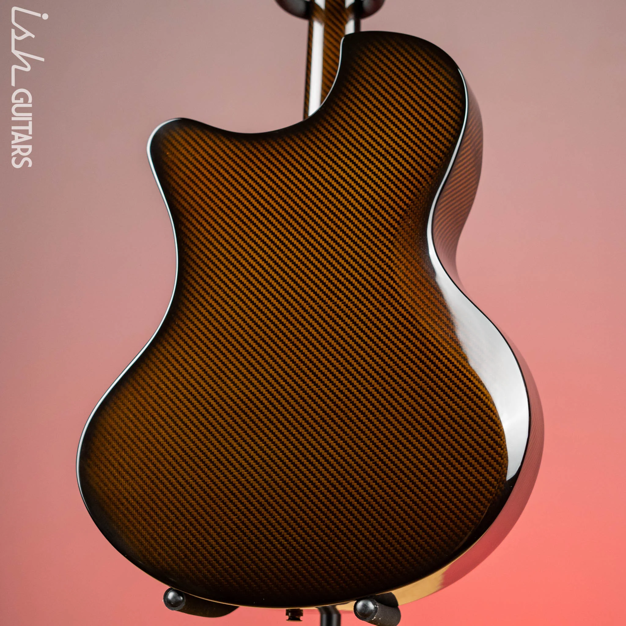 2021 Emerald X30 Jumbo Carbon Fiber Acoustic-Electric Guitar Ziricote Top - Image 9