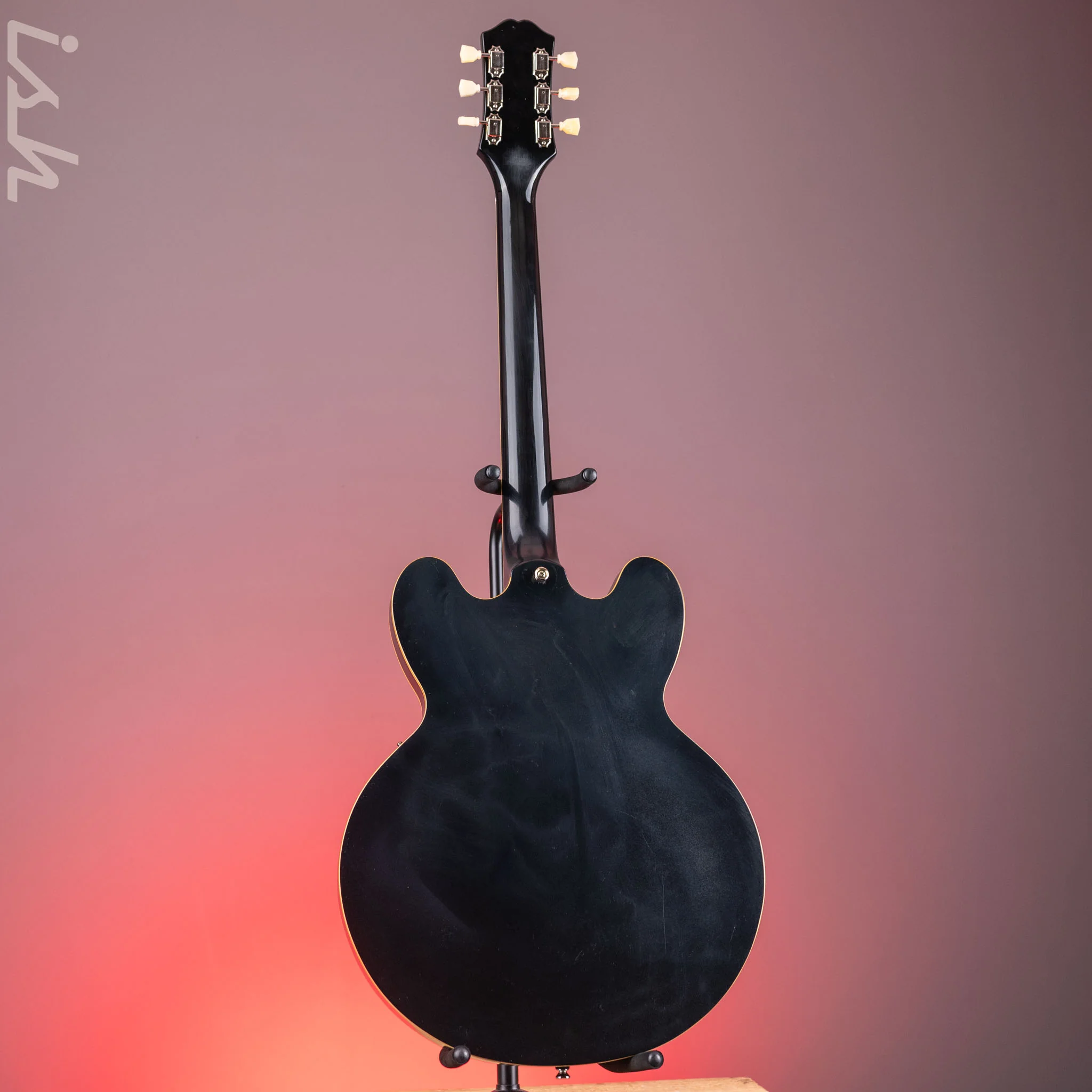 2021 Epiphone ES-335 Black - Image 9