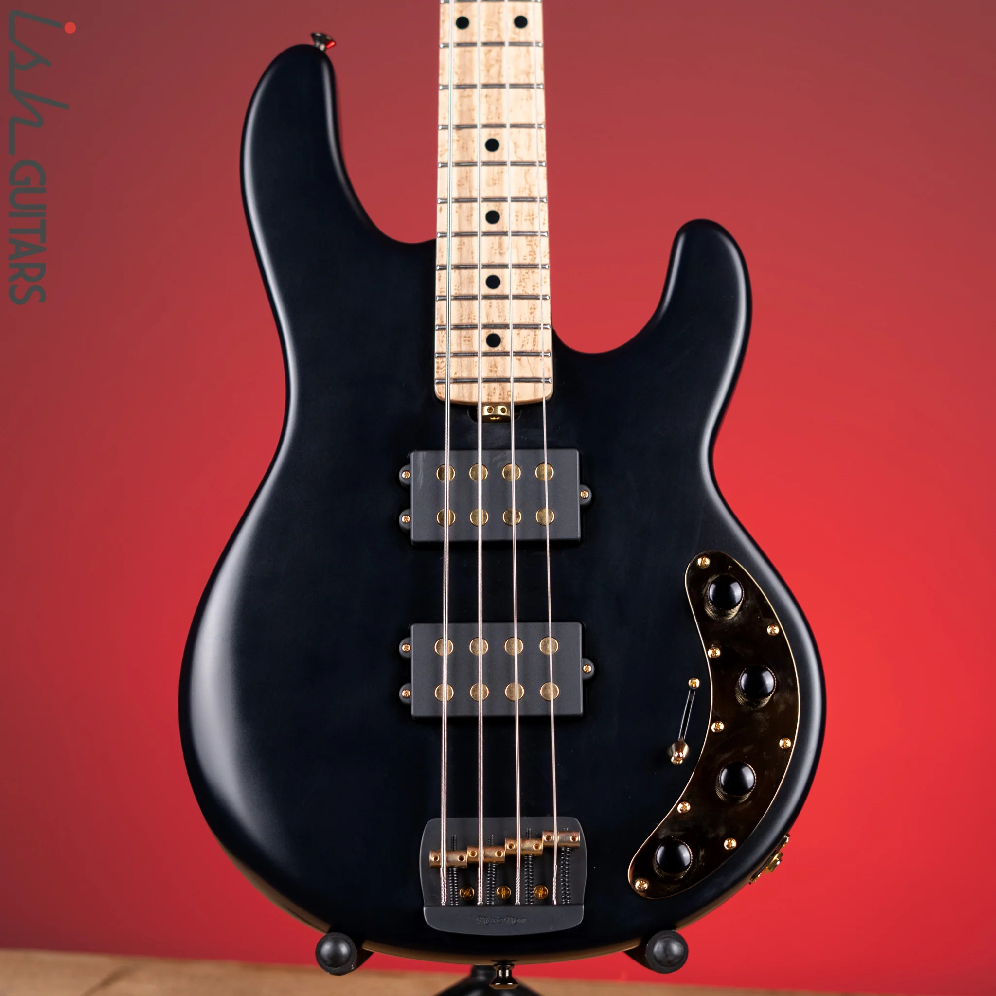 2021 Ernie Ball Music Man BFR Kingpin Stingray HH Matte Black