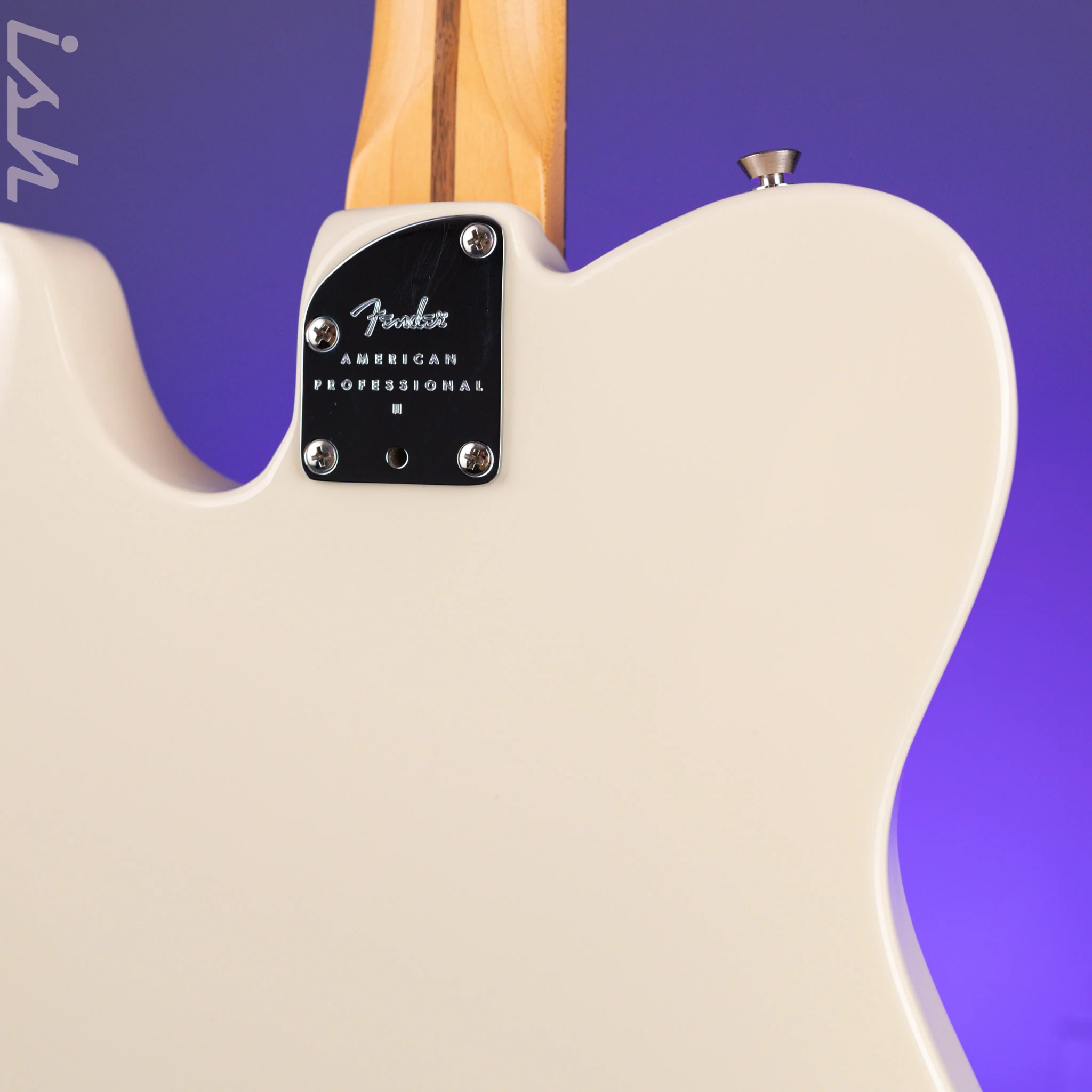 2021 Fender Am Pro II Tele Olympic White - Image 10