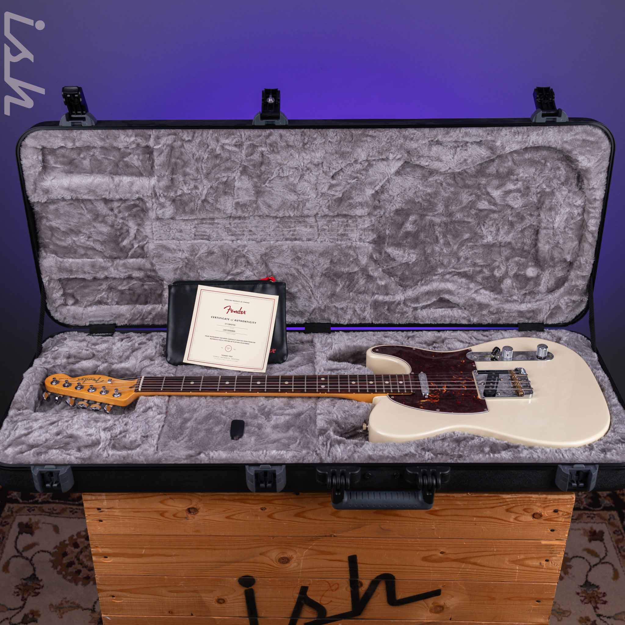 2021 Fender Am Pro II Tele Olympic White - Image 15