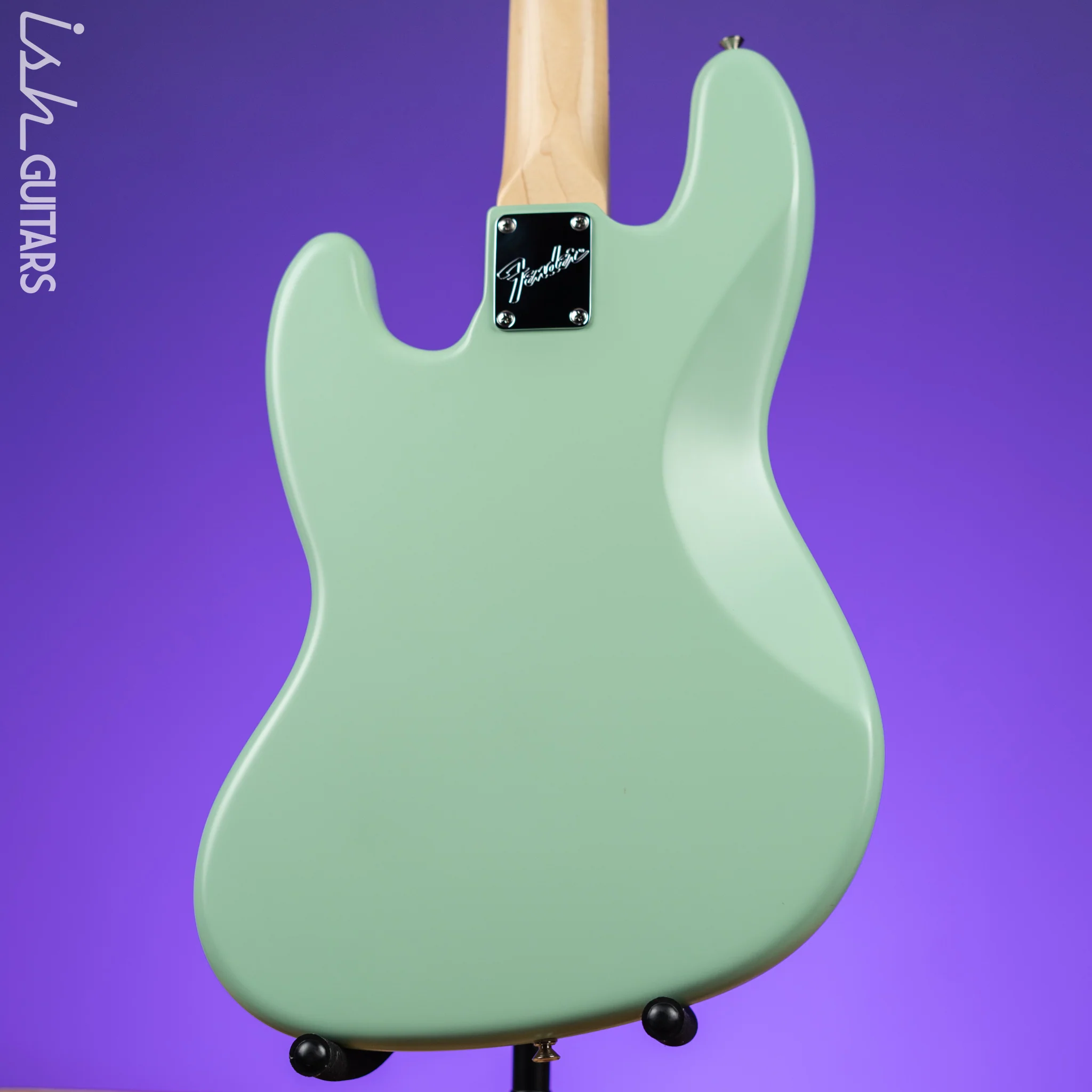 2021 Fender American Performer Jazz Bass Seafoam Green Satin - Image 10