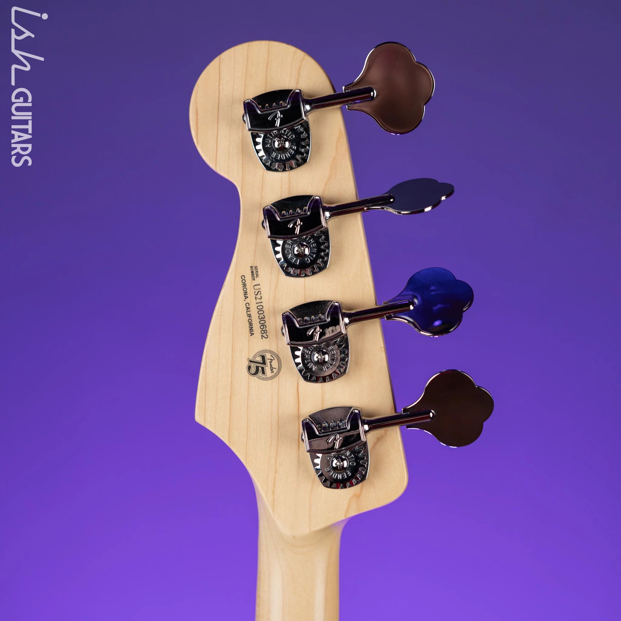 2021 Fender American Performer Jazz Bass Seafoam Green Satin - Image 13