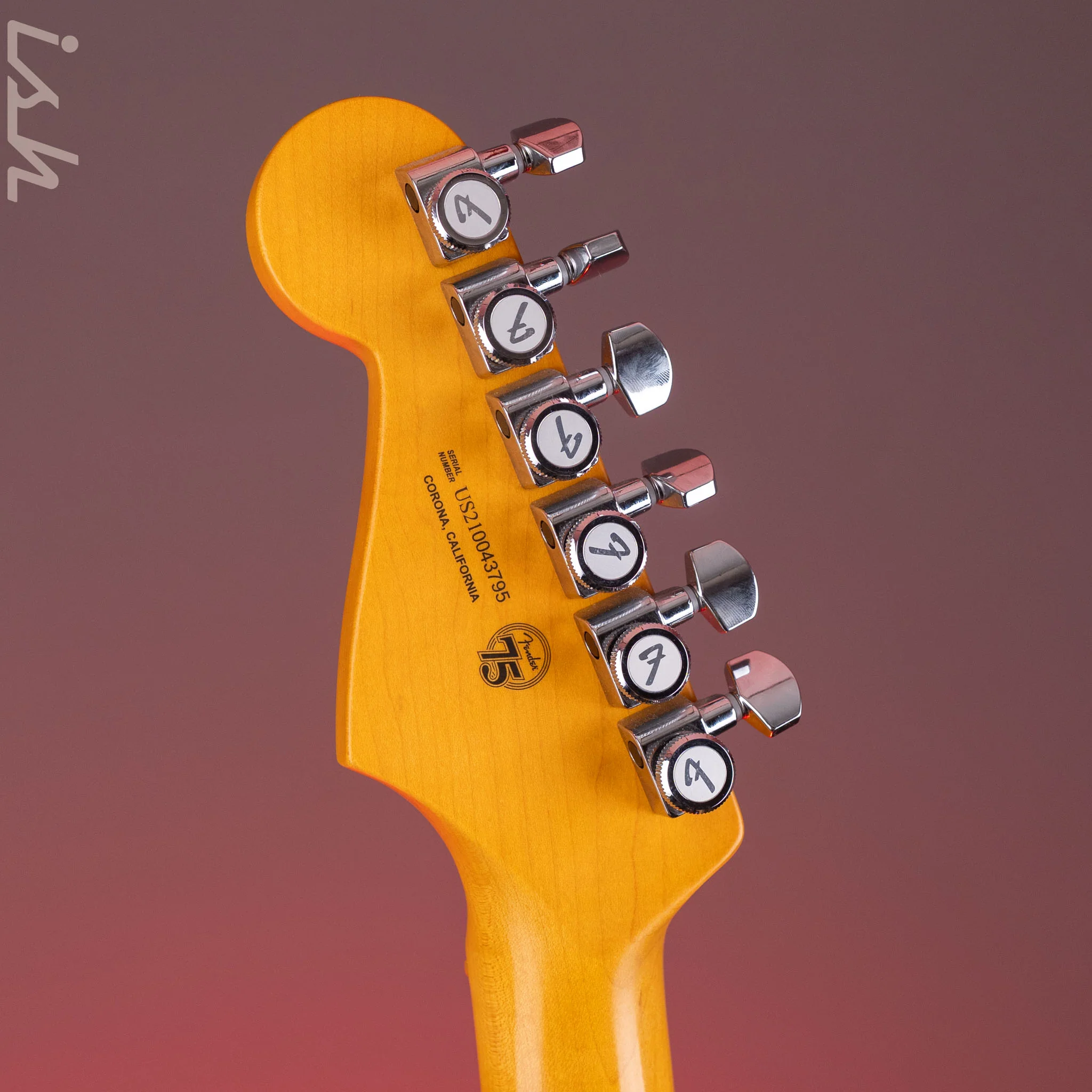 2021 Fender American Ultra Stratocaster Cobra Blue - Image 11