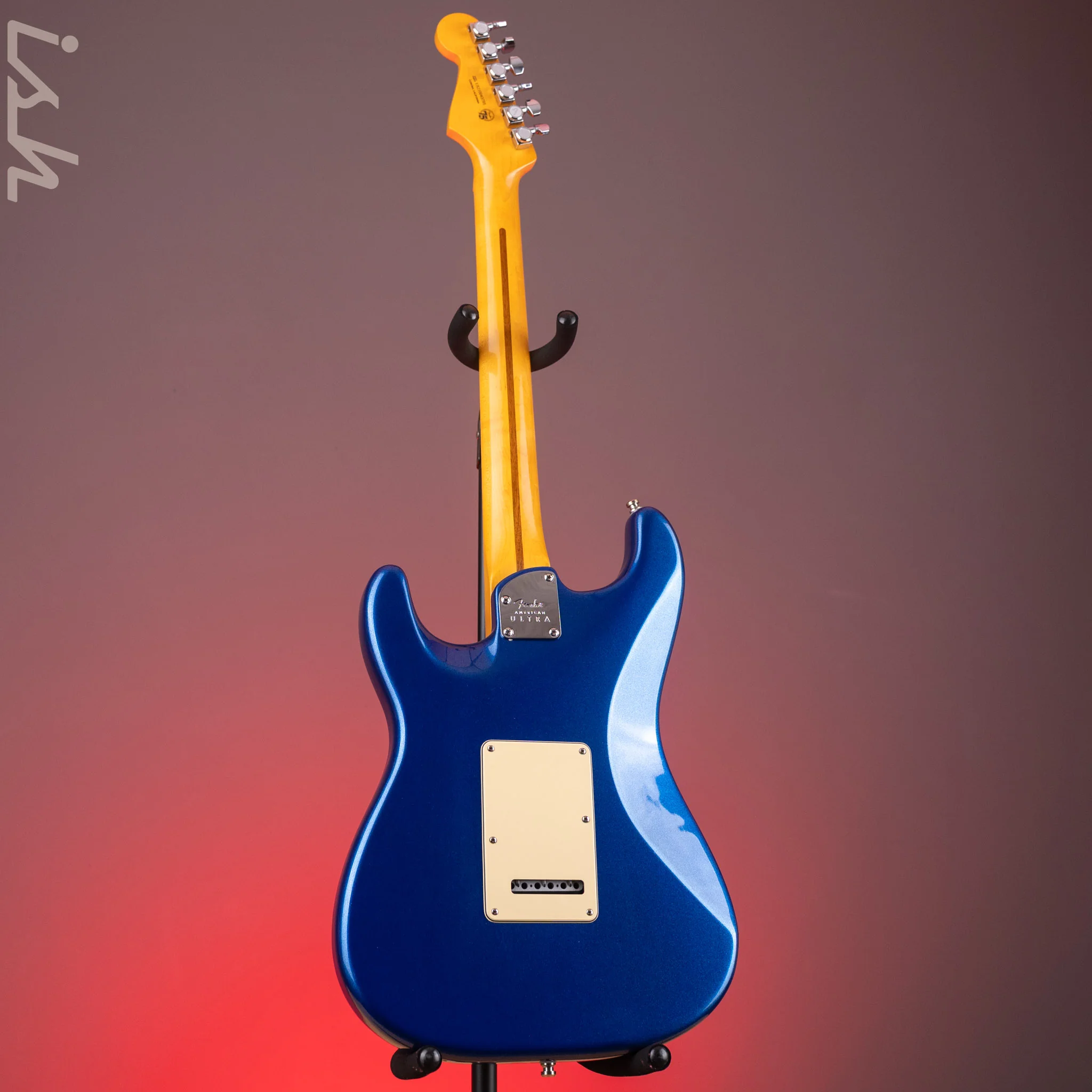 2021 Fender American Ultra Stratocaster Cobra Blue - Image 7