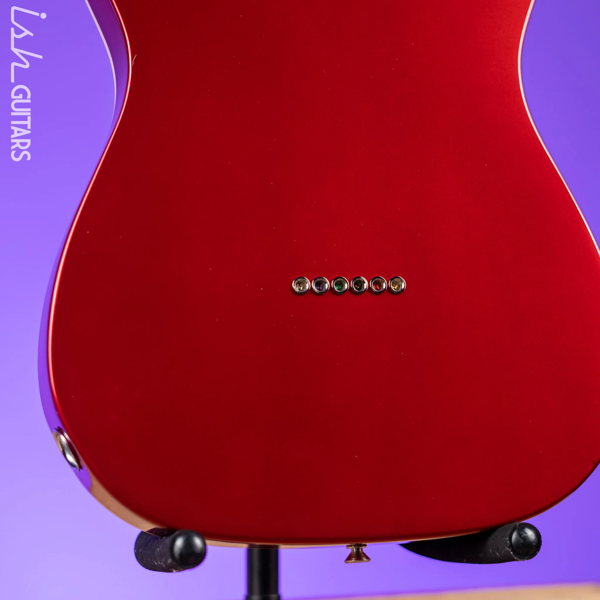 2021 Fender Deluxe Telecaster Thinline Candy Apple Red - Image 10