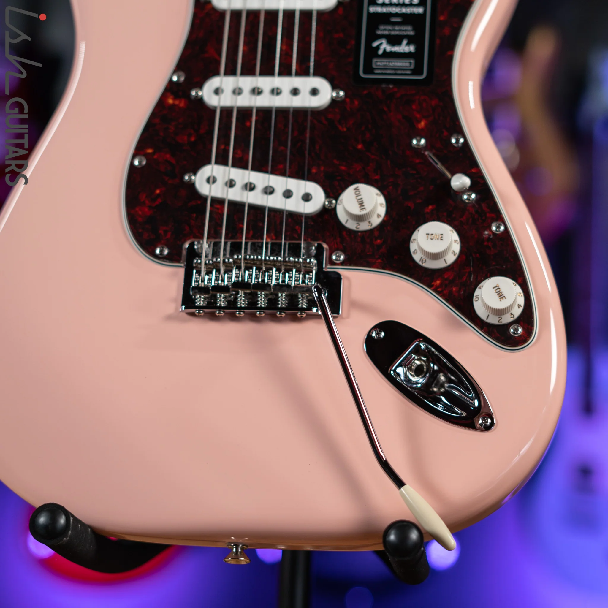 2021 Fender Player’s Series Stratocaster Mexico Shell Pink MINT - Image 4