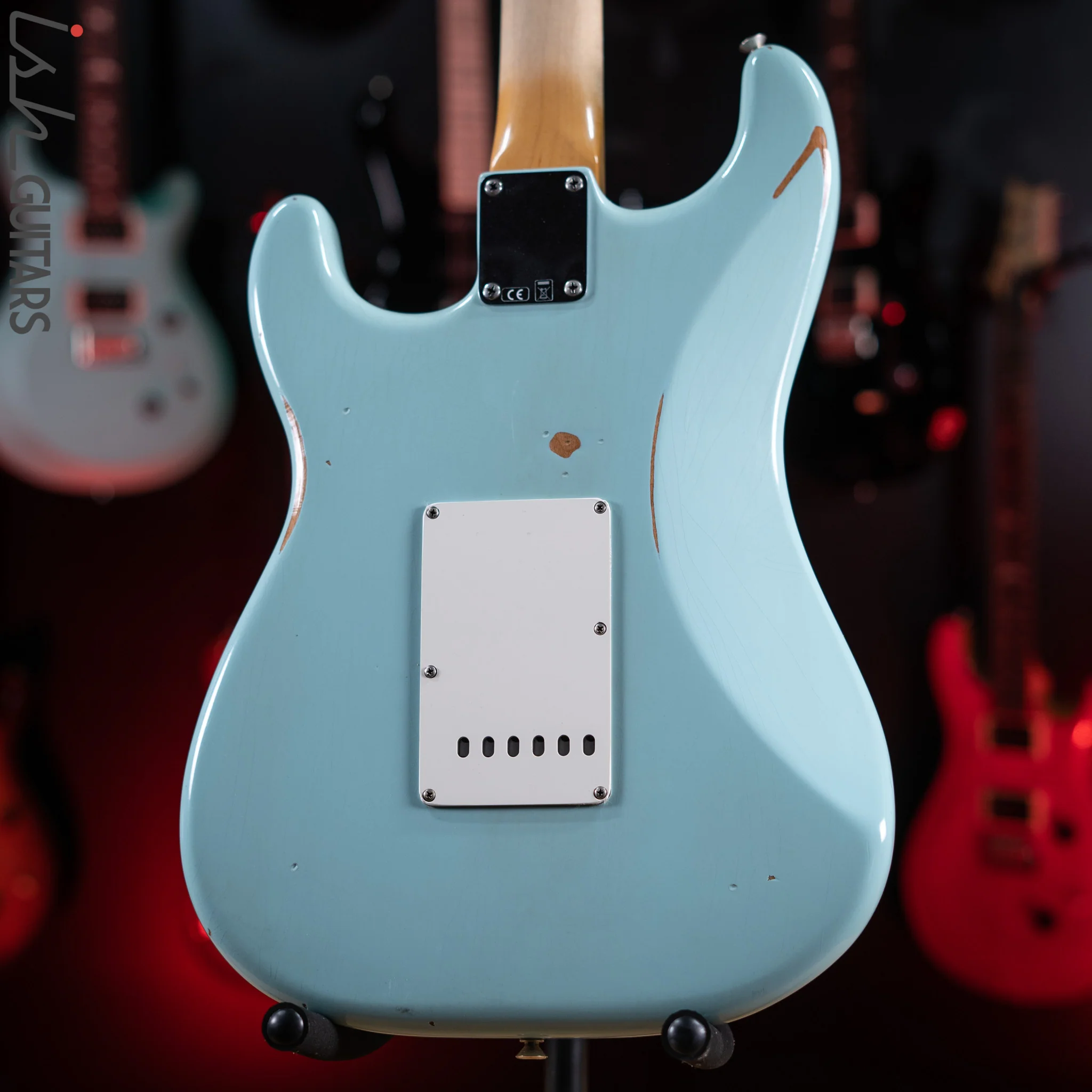 2021 Fender Road Worn Stratocaster Daphne Blue - Image 10