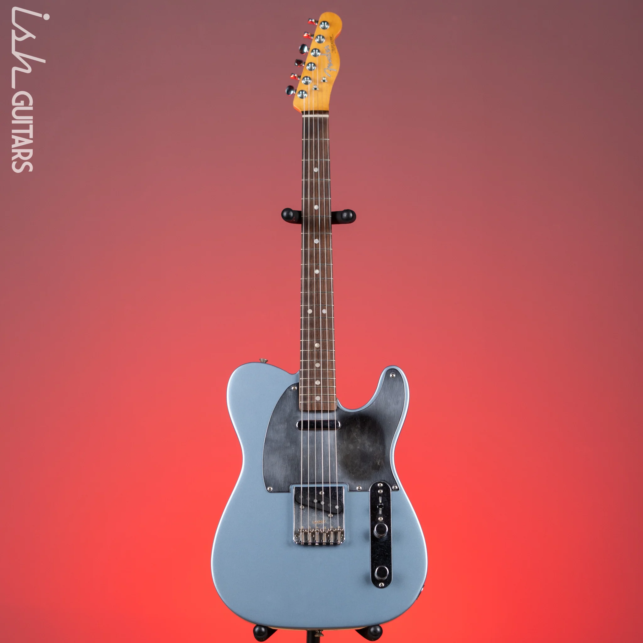 2021 Fender Telecaster Chrissie Hynde Relic Iced Blue Metallic - Image 2