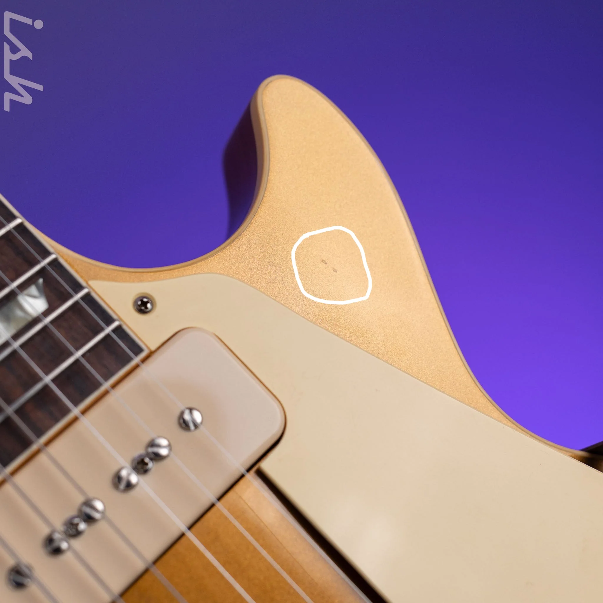 2021 Gibson Custom 1956 Les Paul Goldtop Reissue VOS Double Gold - Image 5