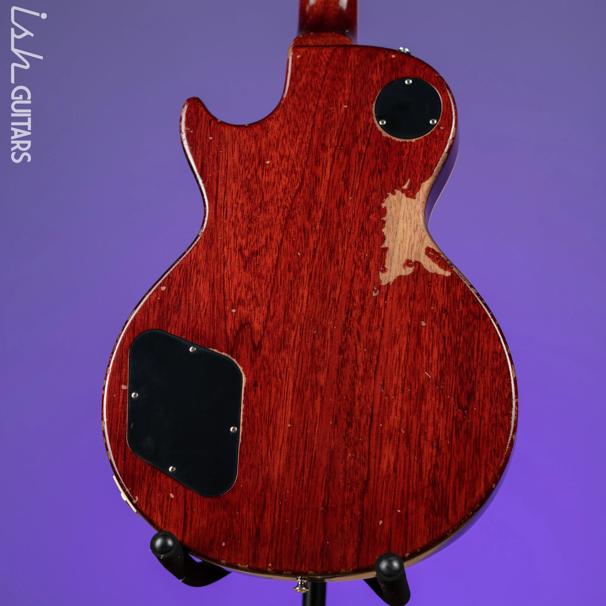 2021 Gibson Custom 1960 Les Paul Standard Murphy Lab Tangerine Burst Heavy Aged - Image 10